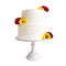 Elegant White Melamine Pedestal Cake Stand – 11.5" Wide, 8" Tall | Perfect for Parties, Cakes & Smash Cakes